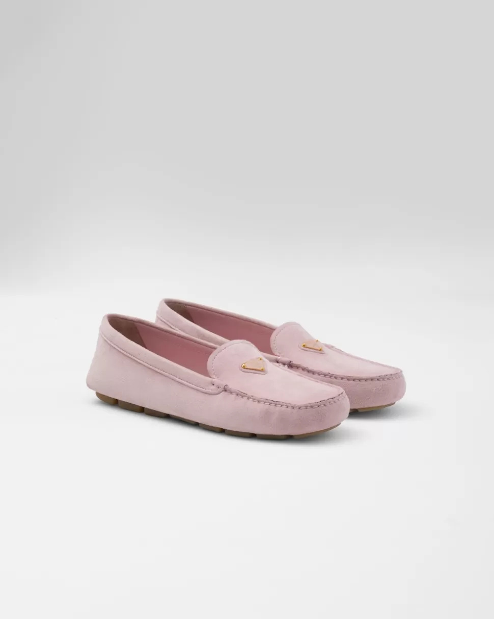 Prada Mocasines Estilo Driver De Ante^Mujer MOCASINES