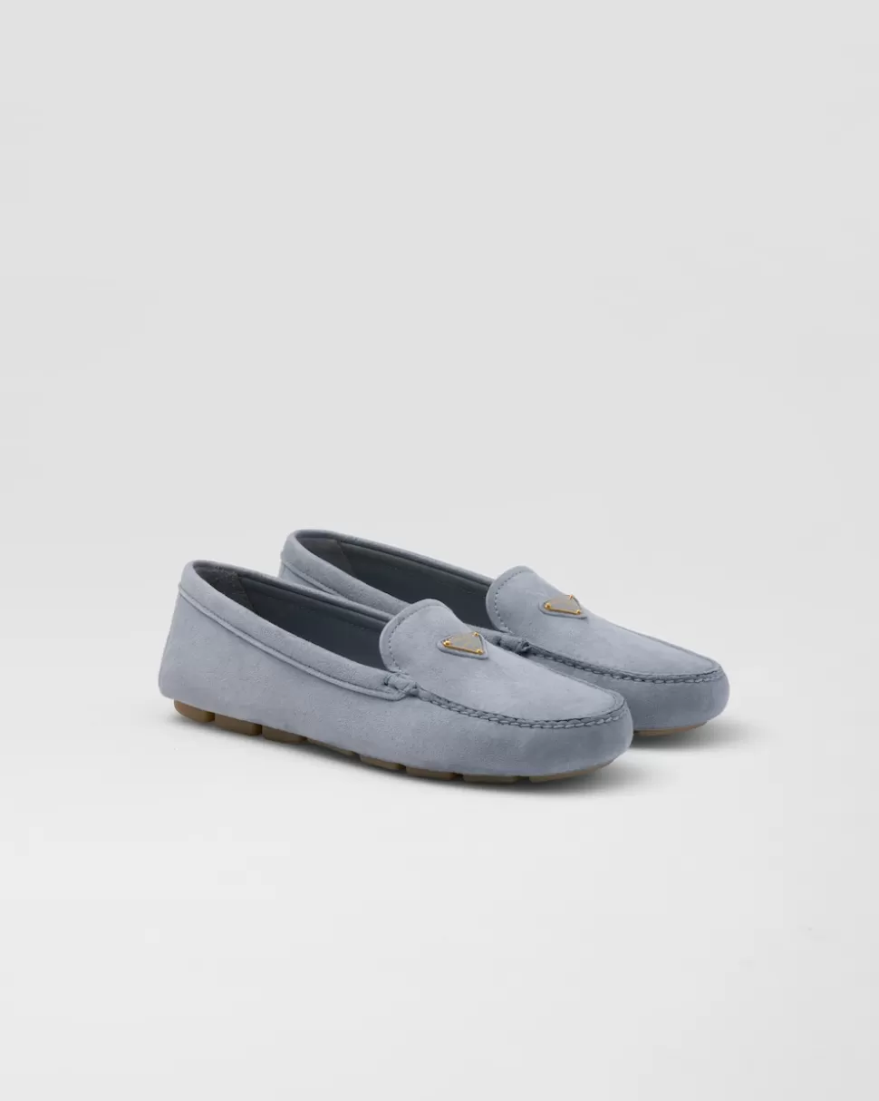 Prada Mocasines Estilo Driver De Ante^Mujer MOCASINES