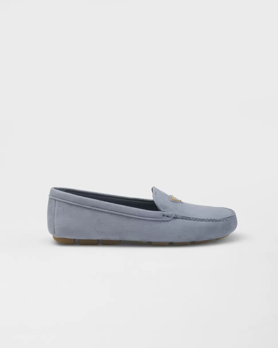 Prada Mocasines Estilo Driver De Ante^Mujer MOCASINES