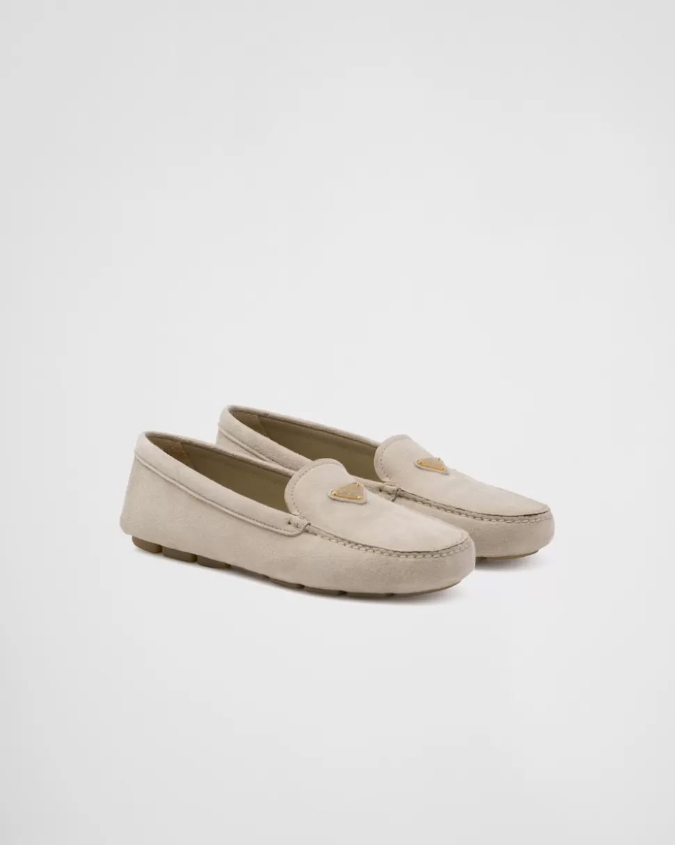 Prada Mocasines Estilo Driver De Ante^Mujer MOCASINES