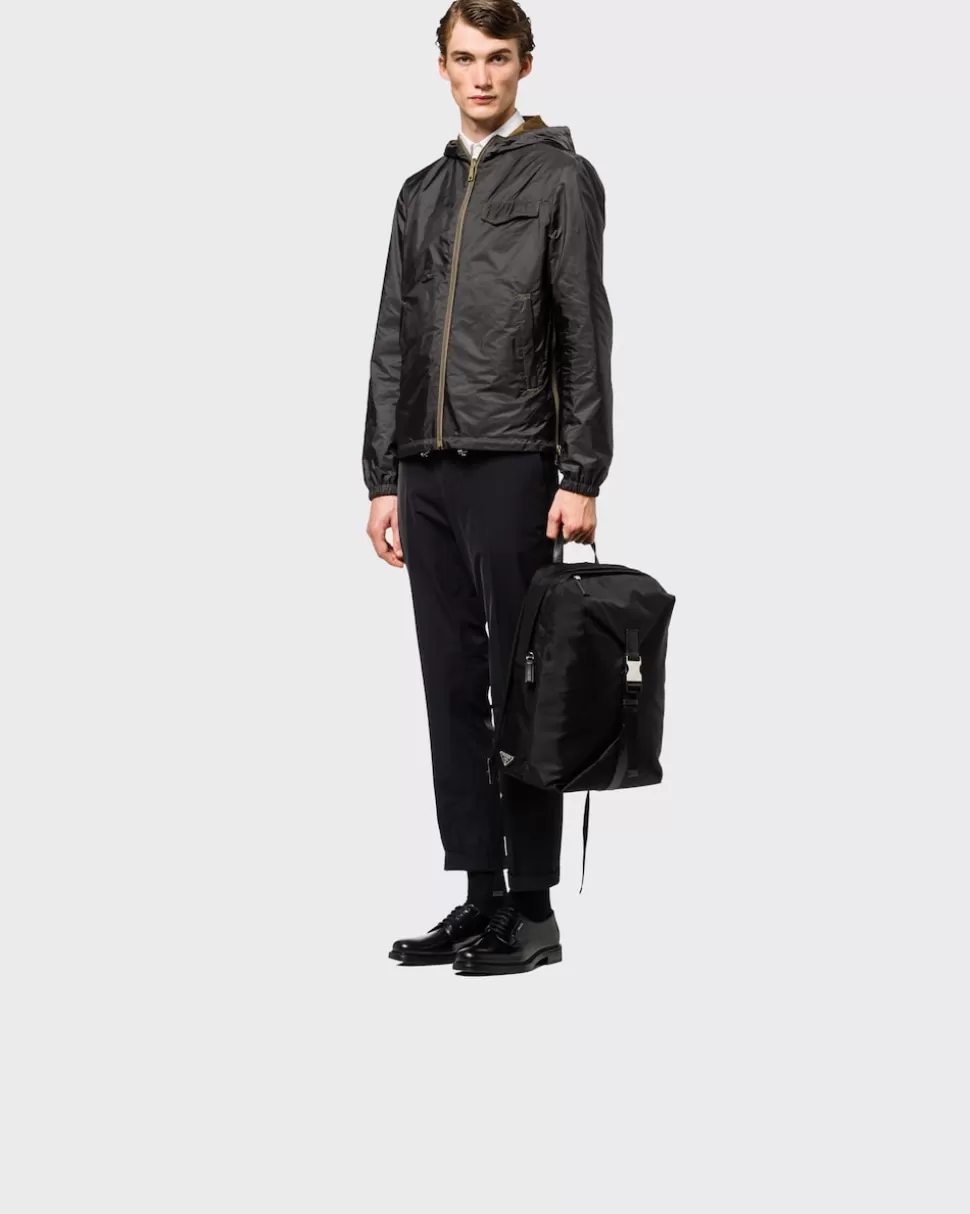 Prada Mochila De Re-nylon Y Piel Saffiano^ COLECCIÓN MASCULINA