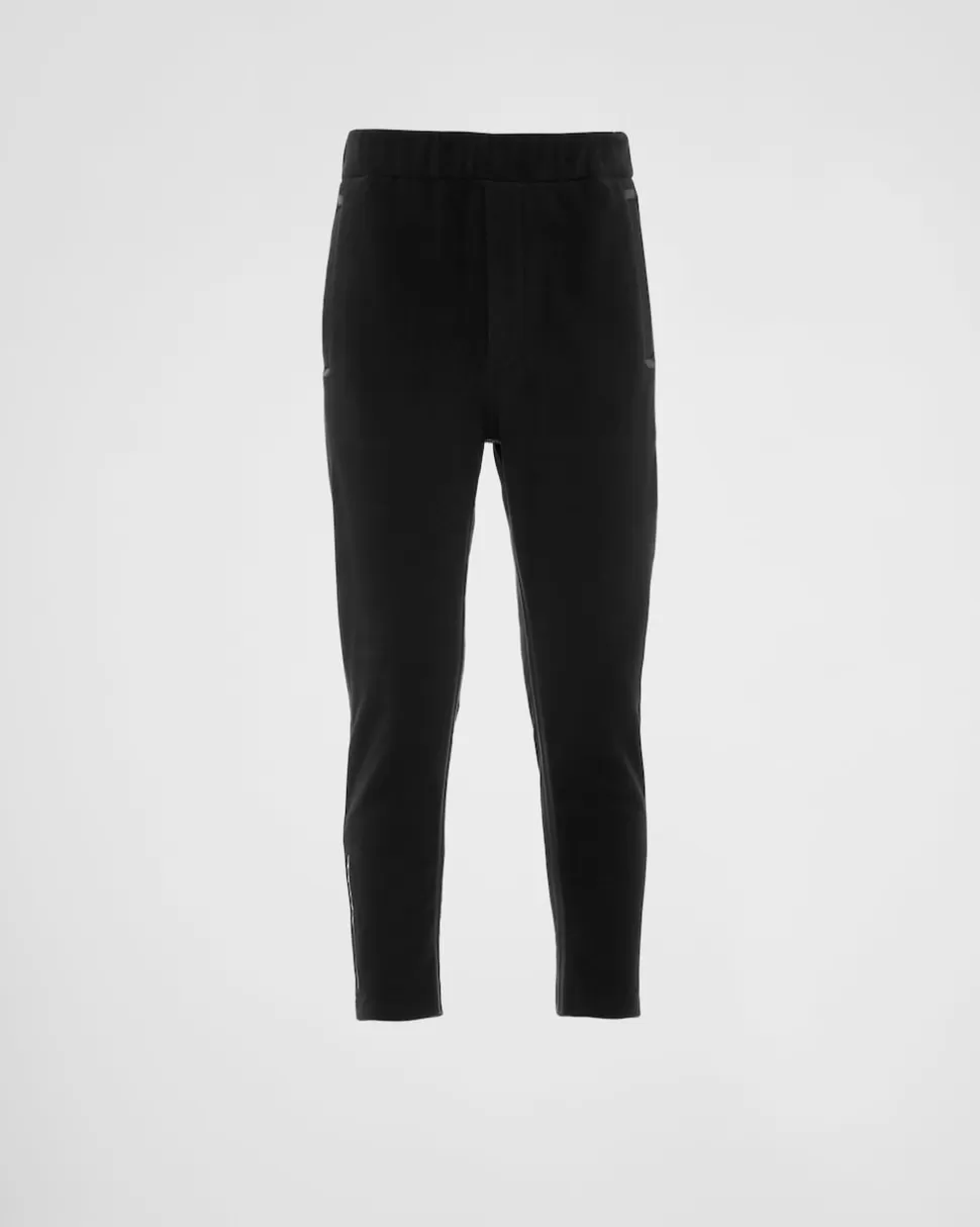Prada Pantalón Técnico Con Cinta Termosellada^Hombre ROPA