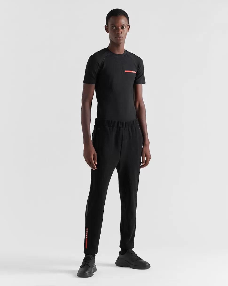 Prada Pantalón Técnico Con Cinta Termosellada^Hombre ROPA