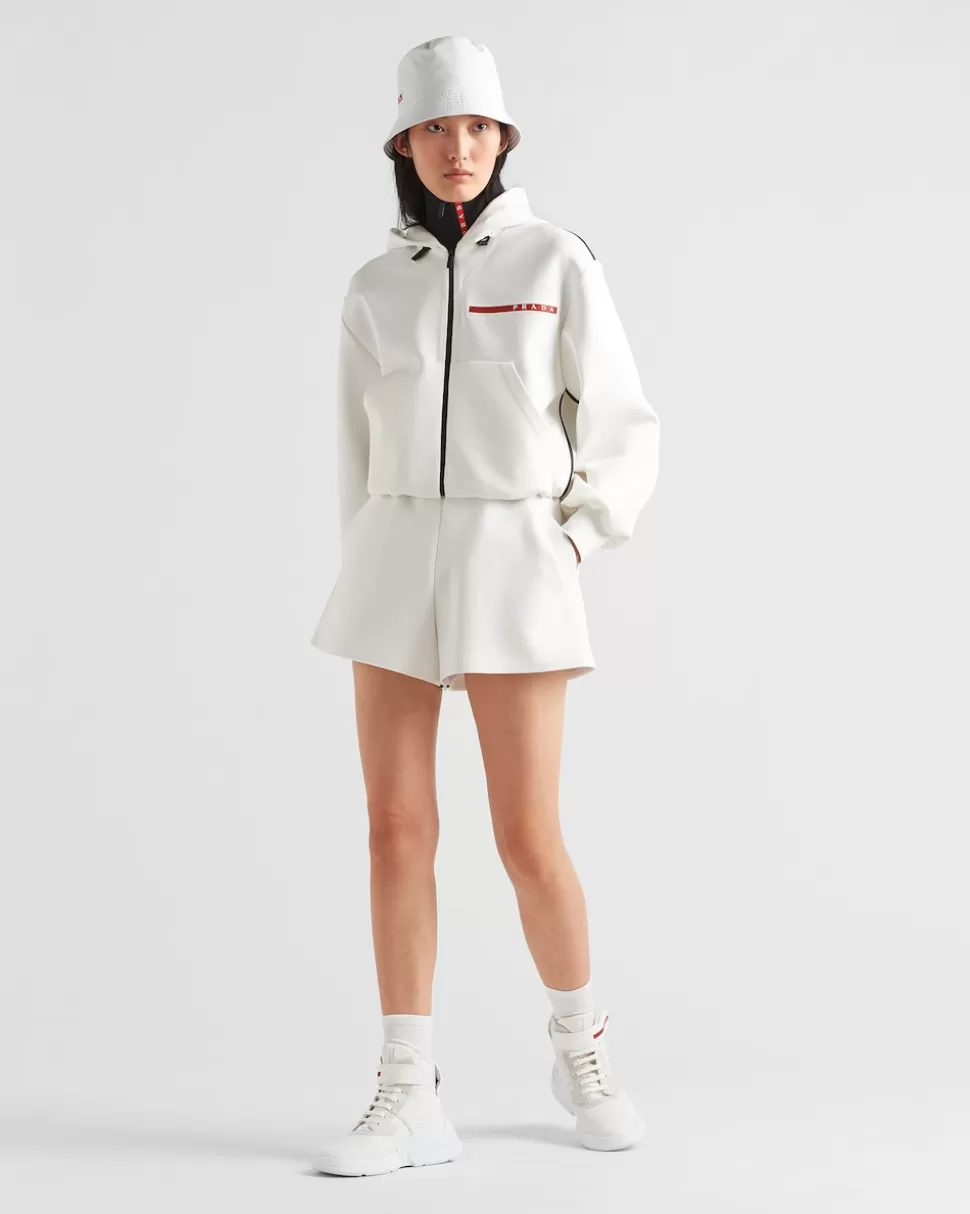 Prada Pantalones Cortos De Punto Double^Mujer ROPA