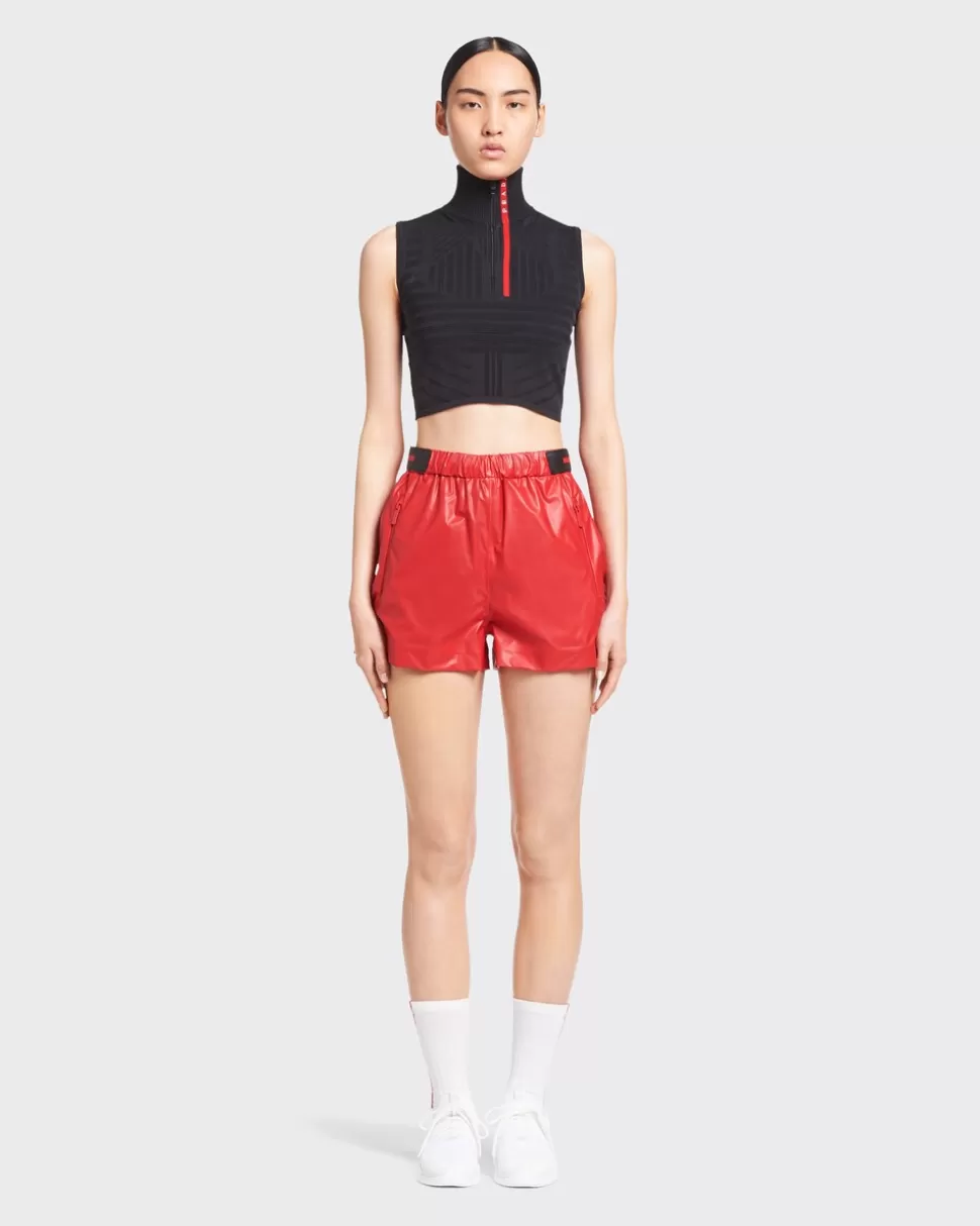 Prada Pantalones Cortos De Re-nylon Ligero^Mujer ROPA
