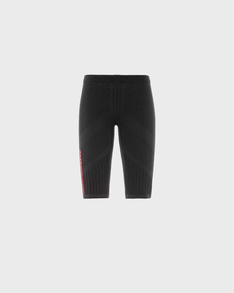 Prada Pantalones Cortos Piqué De Re-nylon Técnico^Mujer ROPA