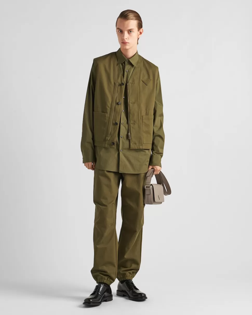 Prada Pantalones De Algodón^Hombre PANTALONES Y BERMUDAS