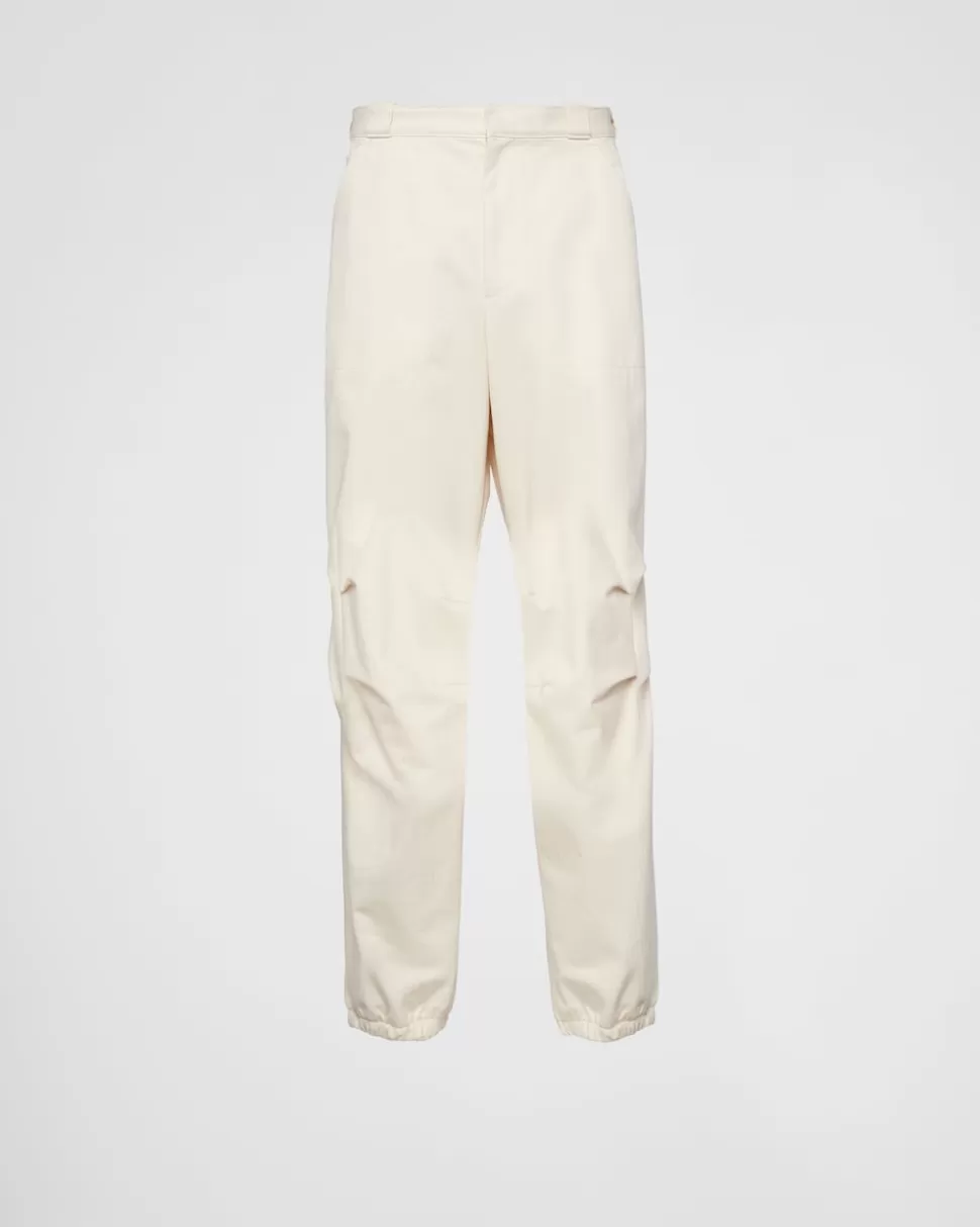 Prada Pantalones De Algodón^Hombre PANTALONES Y BERMUDAS