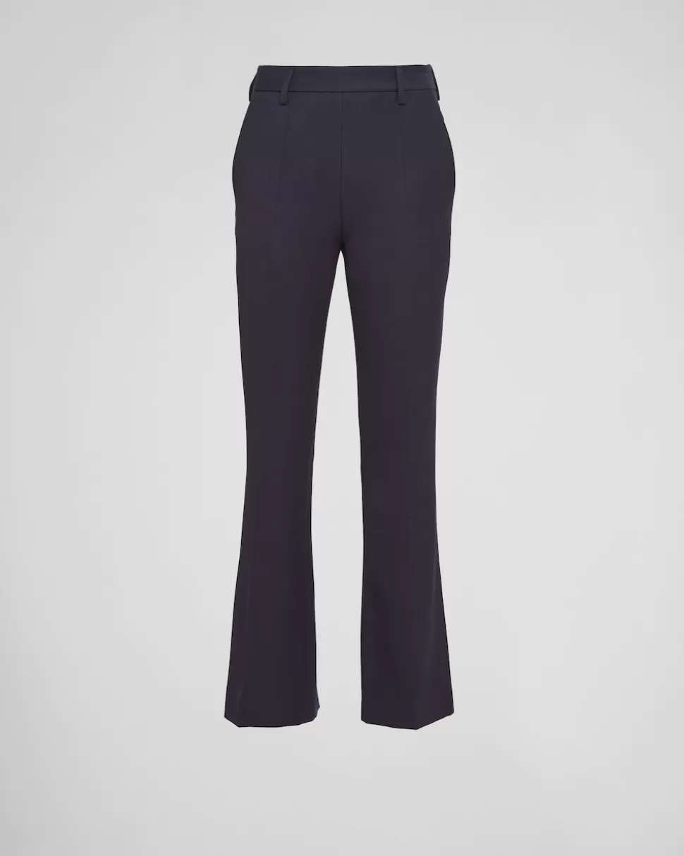Prada Pantalones De Gabardina^Mujer PANTALONES LARGOS Y CORTOS