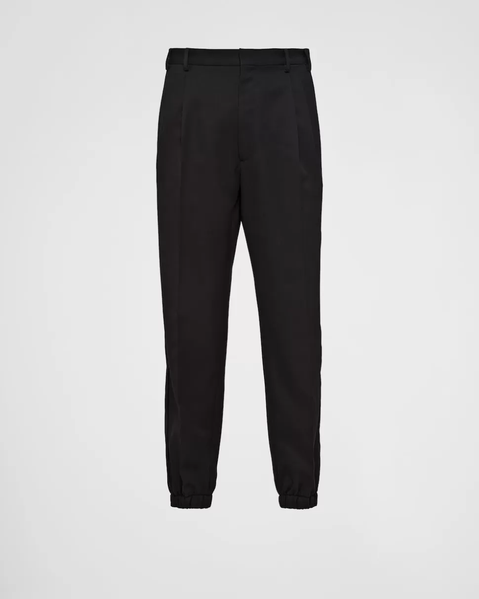Prada Pantalones De Lana^Hombre PANTALONES Y BERMUDAS