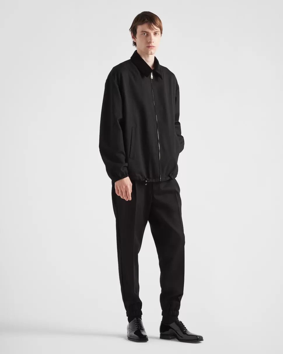Prada Pantalones De Lana^Hombre PANTALONES Y BERMUDAS