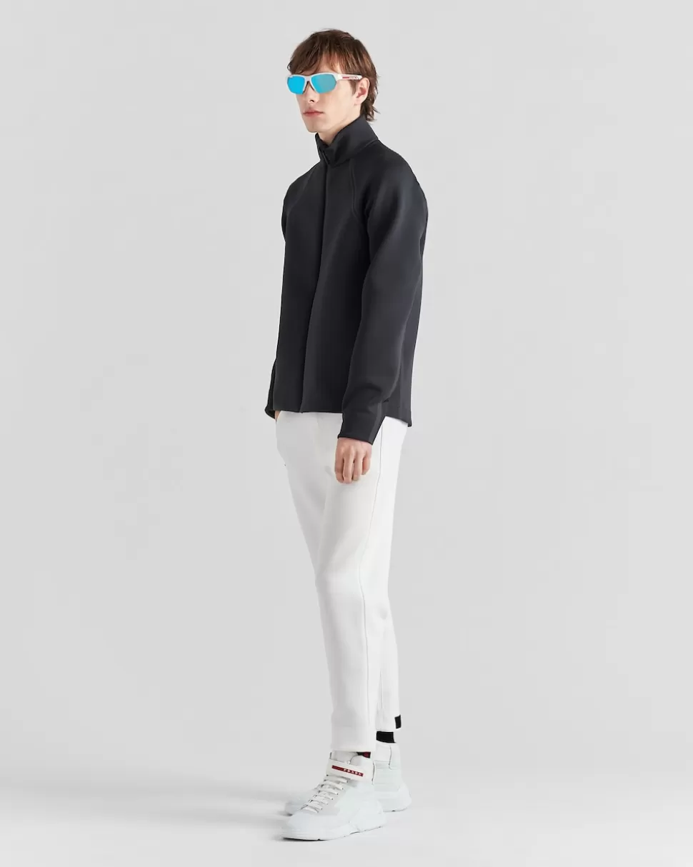 Prada Pantalones De Punto Doble Reciclado^Hombre ROPA