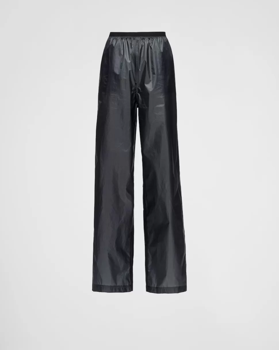 Prada Pantalones De Ripstop^Mujer ROPA