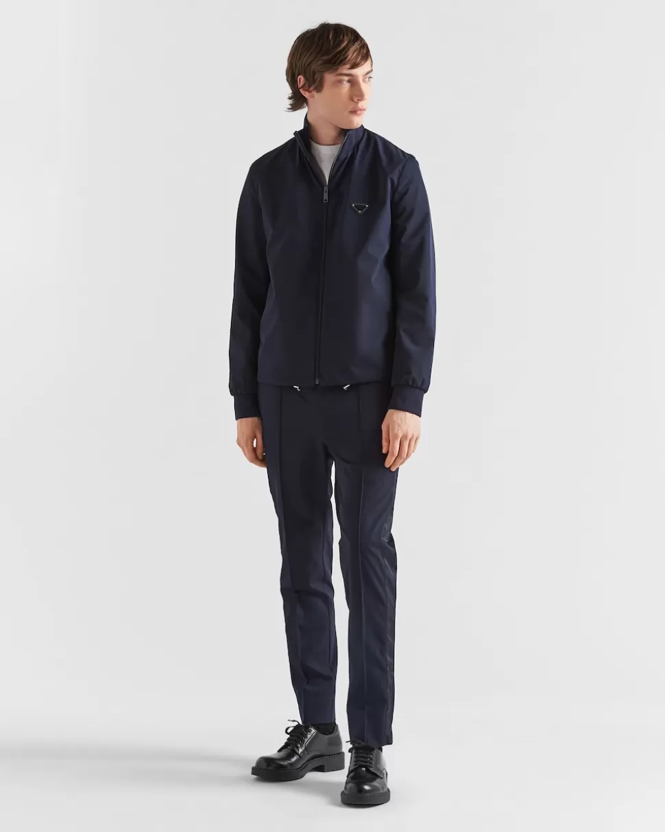 Prada Pantalones De Tejido Técnico Elástico^Hombre PANTALONES Y BERMUDAS