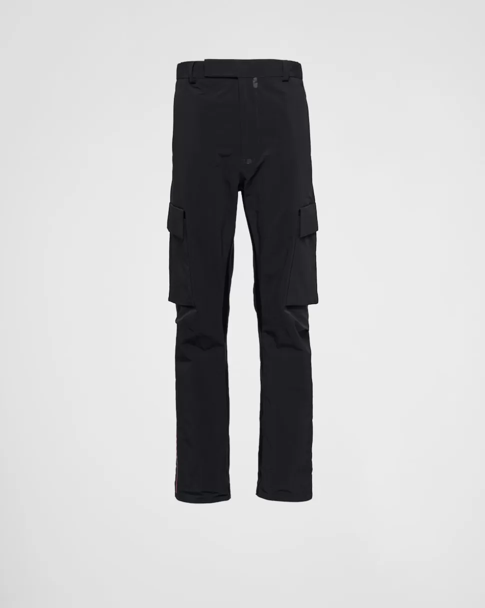 Prada Pantalones De Tejido Técnico Ligero^Hombre ROPA