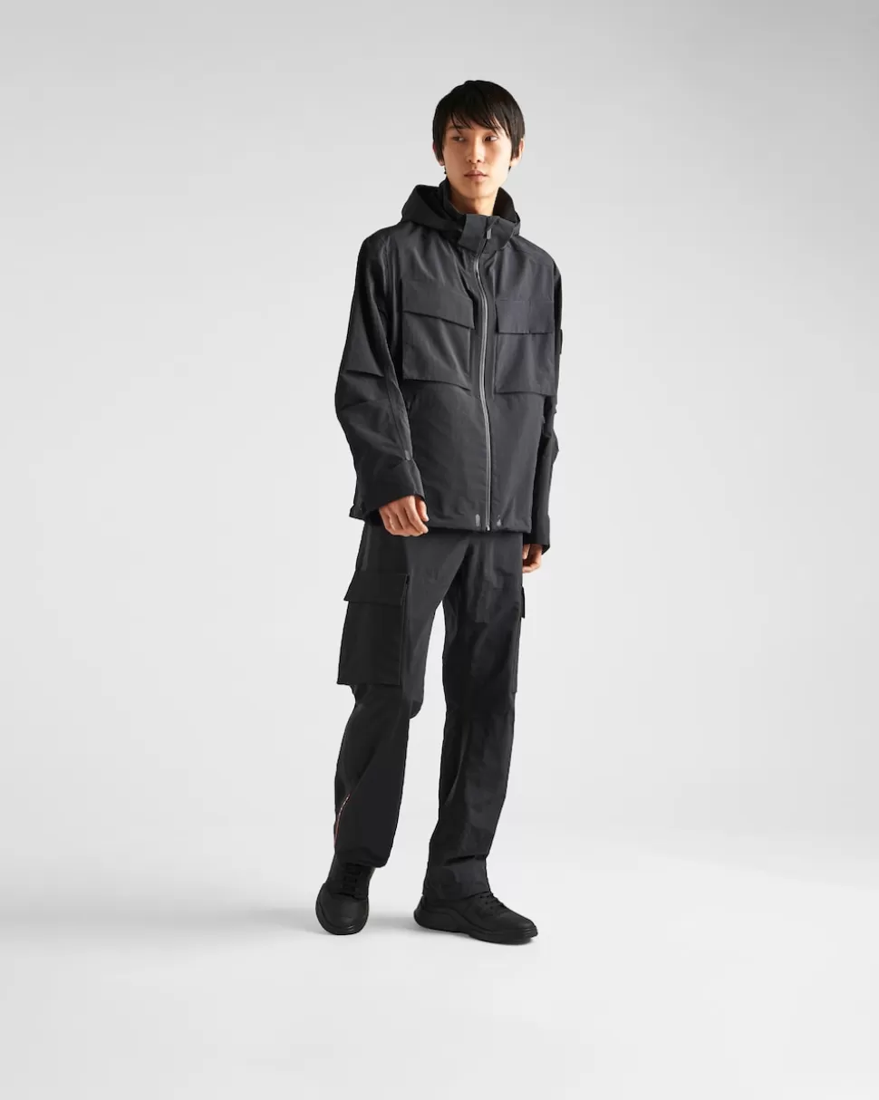 Prada Pantalones De Tejido Técnico Ligero^Hombre ROPA