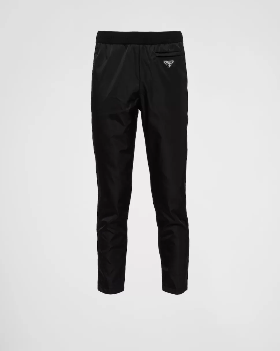 Prada Pantalones En Lana Y Gabardina De Re-nylon^Hombre TEJIDOS DE PUNTO