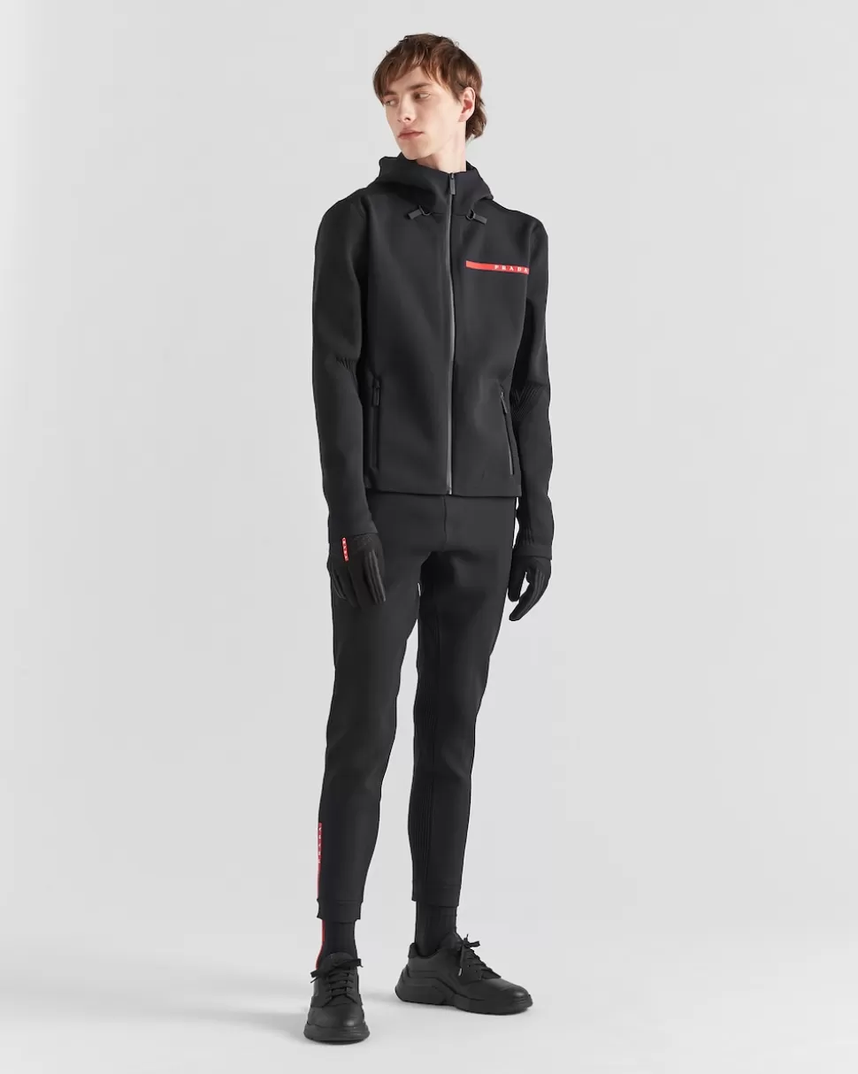 Prada Pantalones En Piqué Técnico^Hombre ROPA
