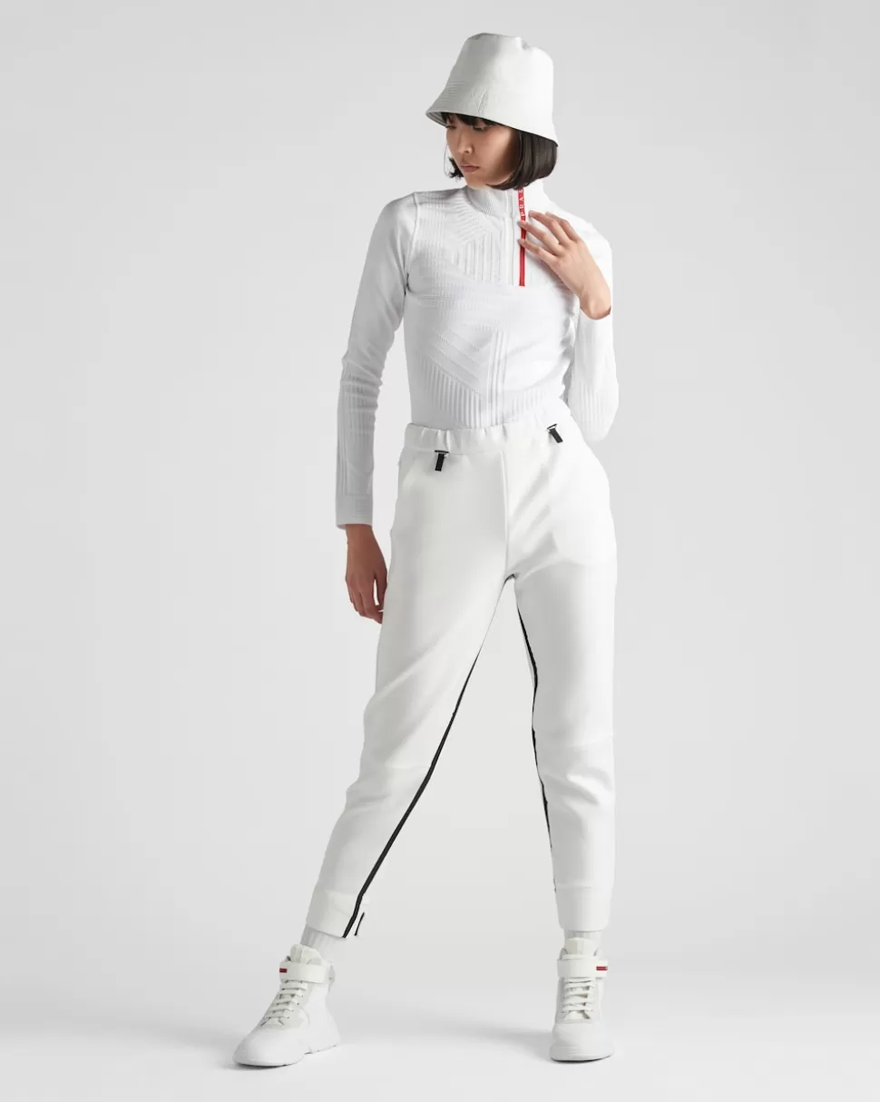 Prada Pantalones En Tejido Técnico Reciclado^Mujer ROPA