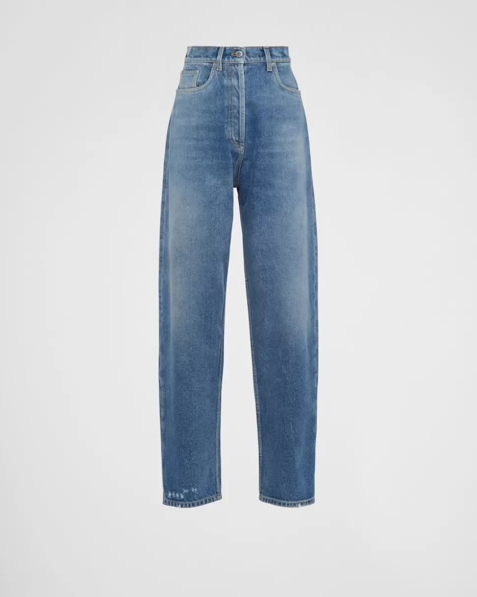 Prada Pantalones Vaqueros^Mujer TEJIDO VAQUERO