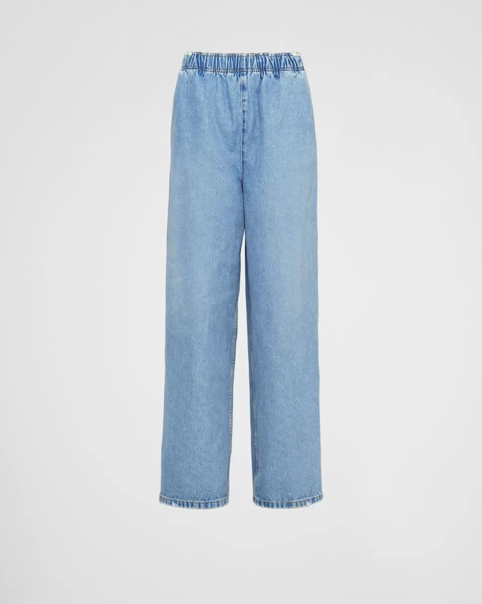 Prada Pantalones Vaqueros^Mujer TEJIDO VAQUERO