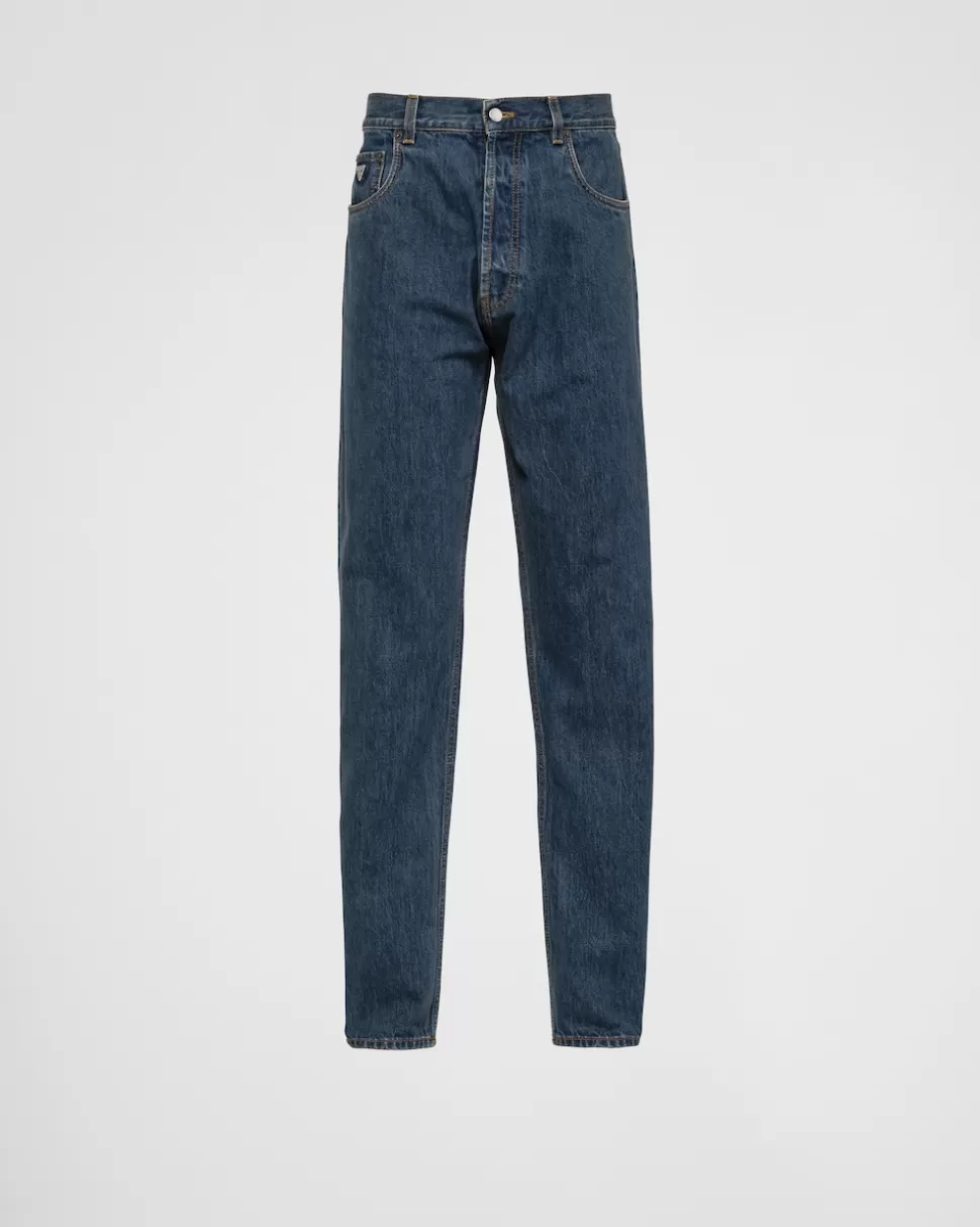 Prada Pantalones Vaqueros De Cinco Bolsillos^Hombre TEJIDO VAQUERO