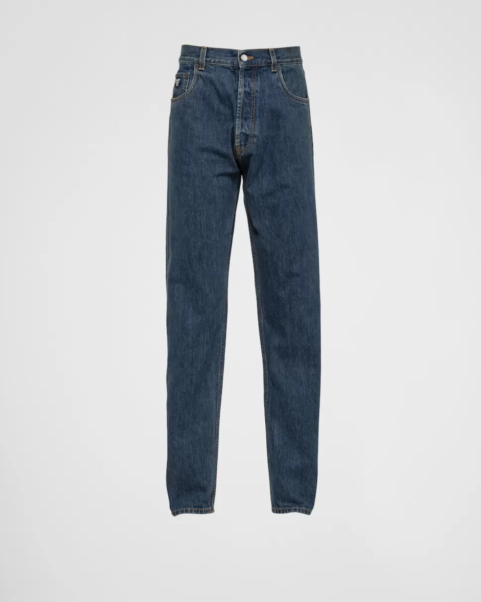 Prada Pantalones Vaqueros De Cinco Bolsillos^Hombre TEJIDO VAQUERO