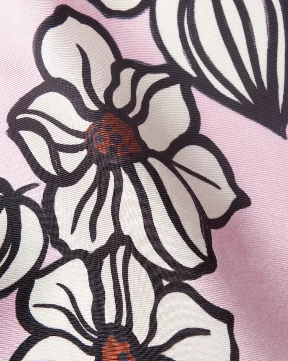 Prada Pañuelo De Sarga Estampado^Mujer BUFANDAS Y PAÑUELOS