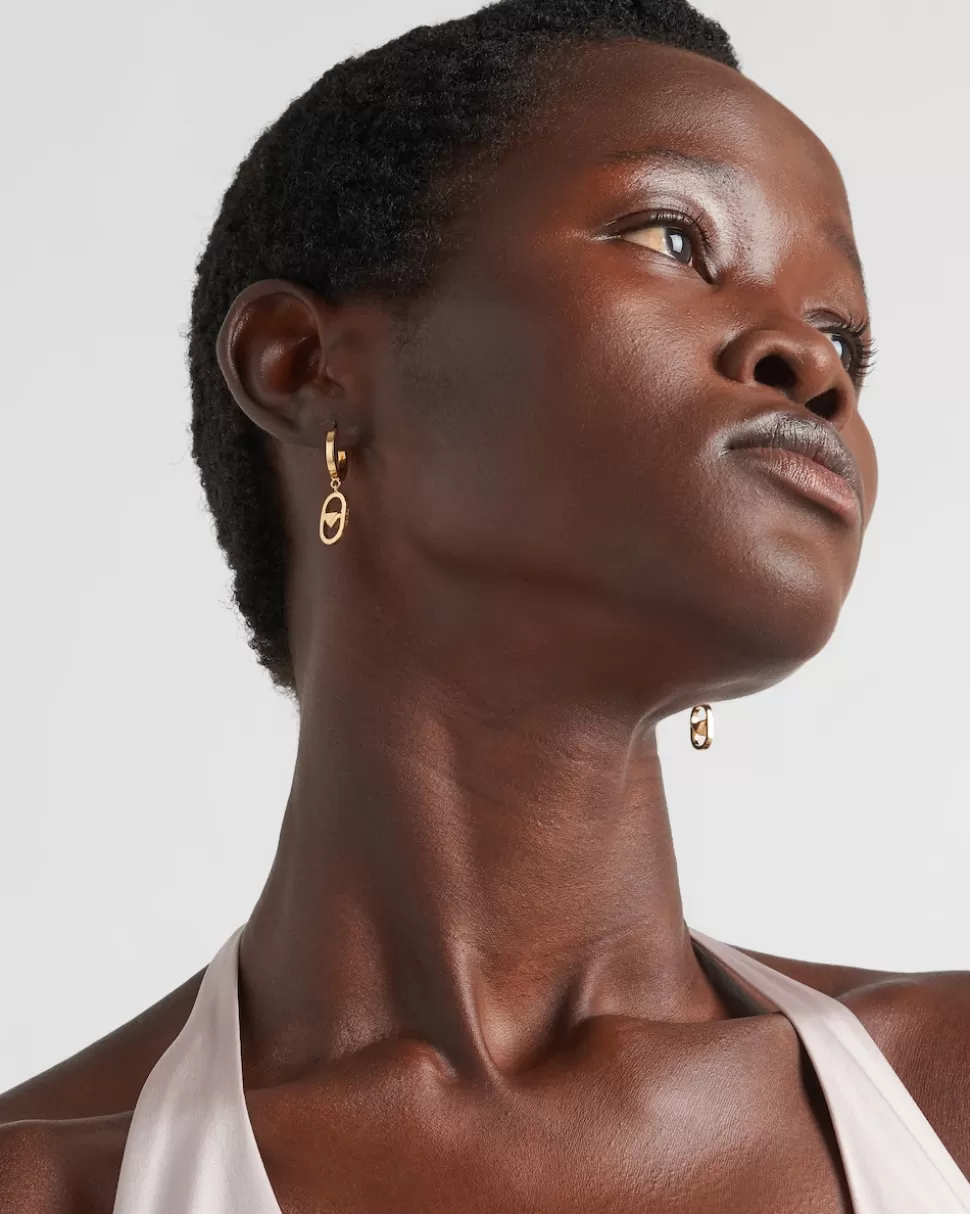 Prada Pendientes De Metal^Mujer JOYAS DE FANTASÍA