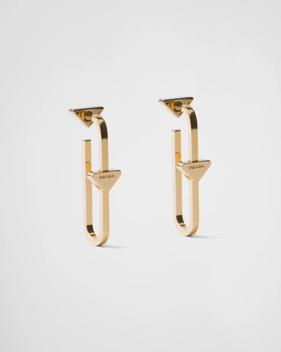 Prada Pendientes De Metal^Mujer JOYAS DE FANTASÍA