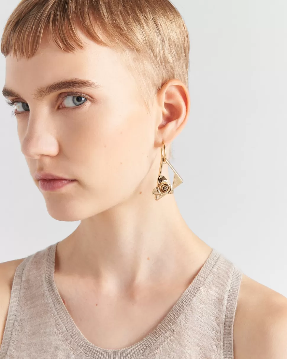 Prada Pendientes De Metal^Mujer JOYAS DE FANTASÍA