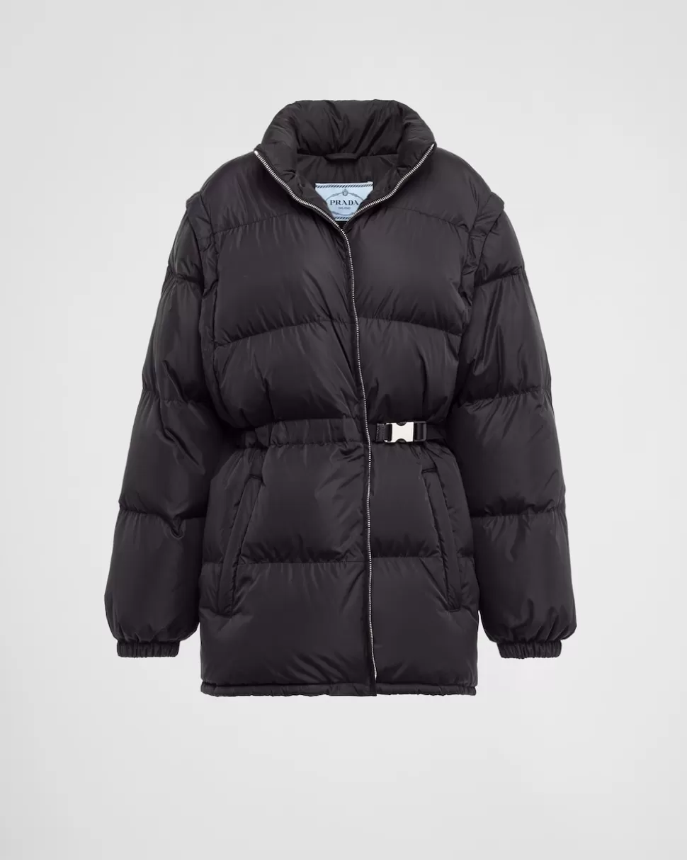Prada Plumífero Ligero De Re-nylon^Mujer ROPA DE ABRIGO