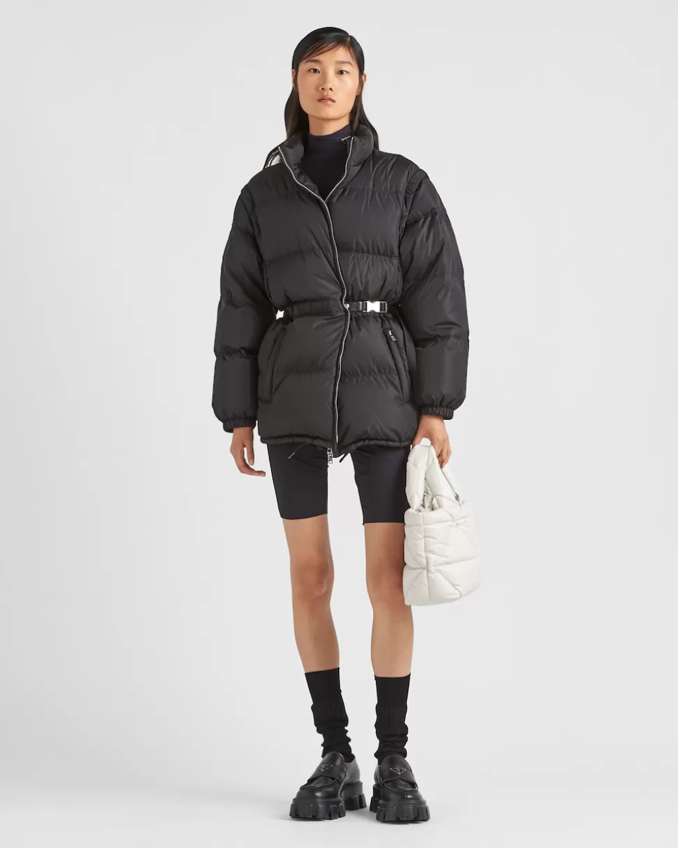 Prada Plumífero Ligero De Re-nylon^Mujer ROPA DE ABRIGO