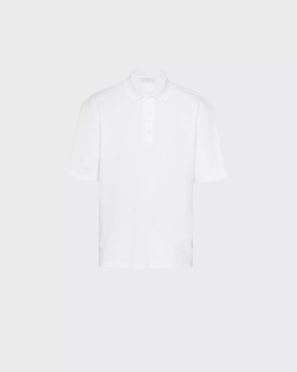 Prada Polo De Algodón^Hombre CAMISETAS Y POLOS