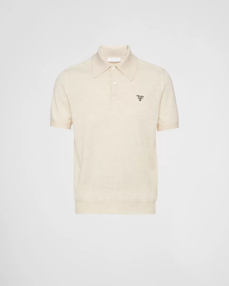 Prada Polo De Cachemir^Hombre CAMISETAS Y POLOS | TEJIDOS DE PUNTO