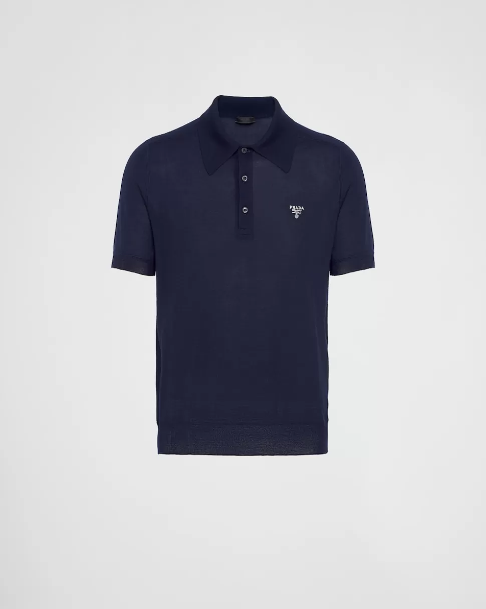 Prada Polo De Cachemir^Hombre CAMISETAS Y POLOS | TEJIDOS DE PUNTO