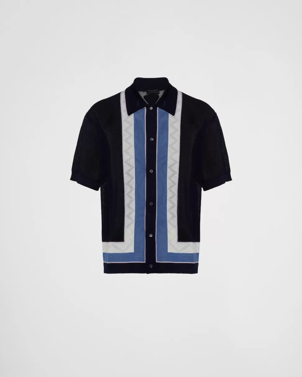 Prada Polo De Cachemir^Hombre TEJIDOS DE PUNTO