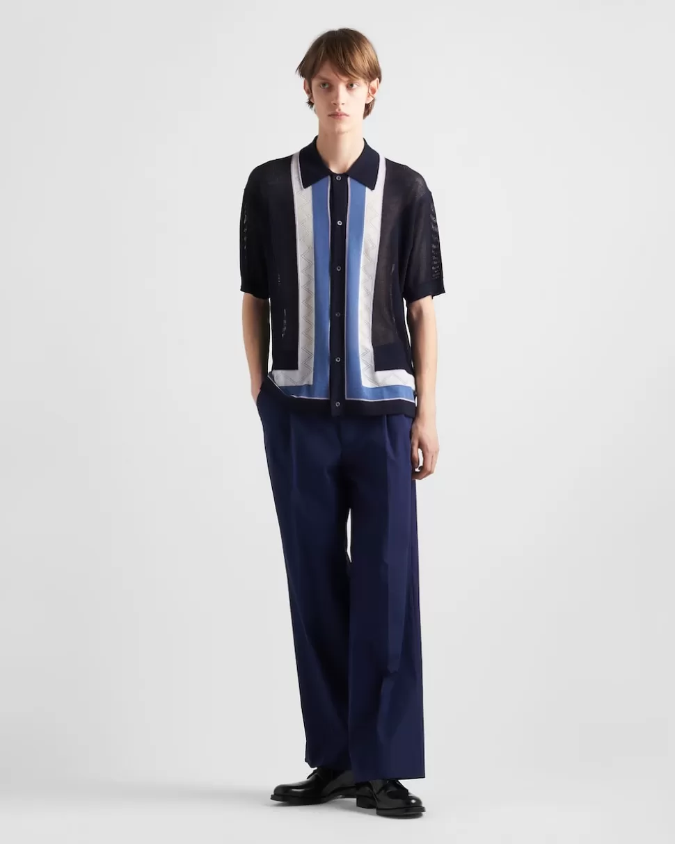 Prada Polo De Cachemir^Hombre TEJIDOS DE PUNTO