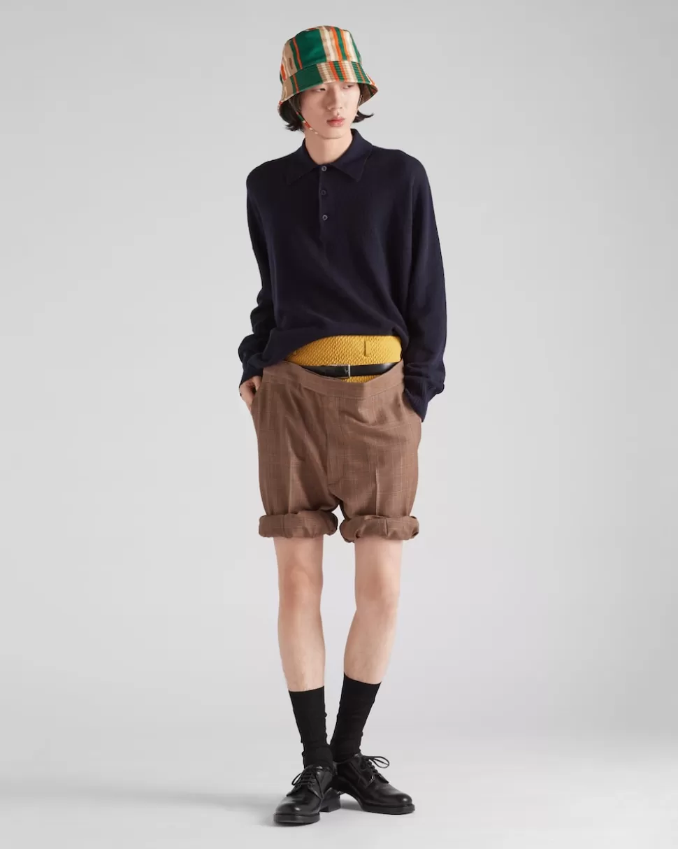 Prada Polo De Cachemir^Hombre TEJIDOS DE PUNTO