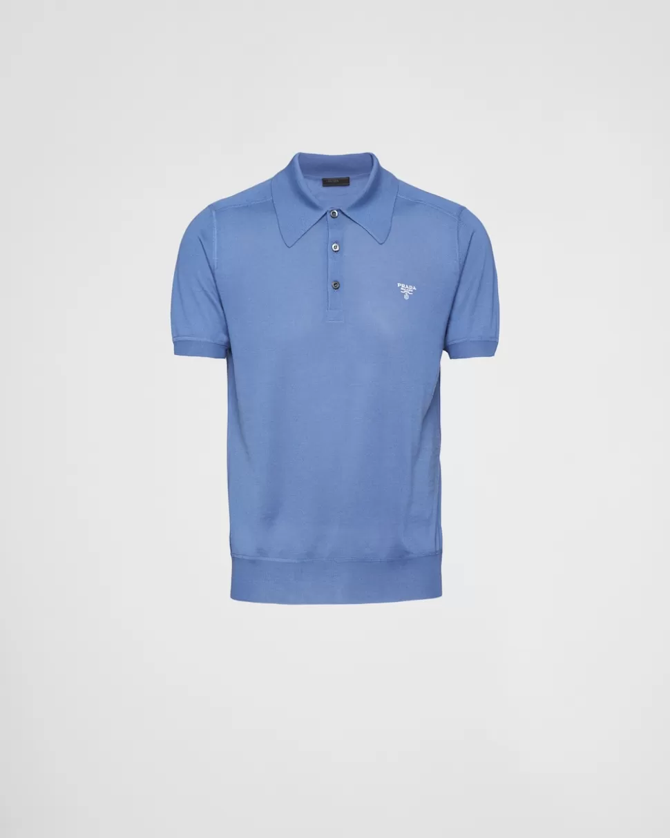 Prada Polo De Cachemir^Hombre TEJIDOS DE PUNTO