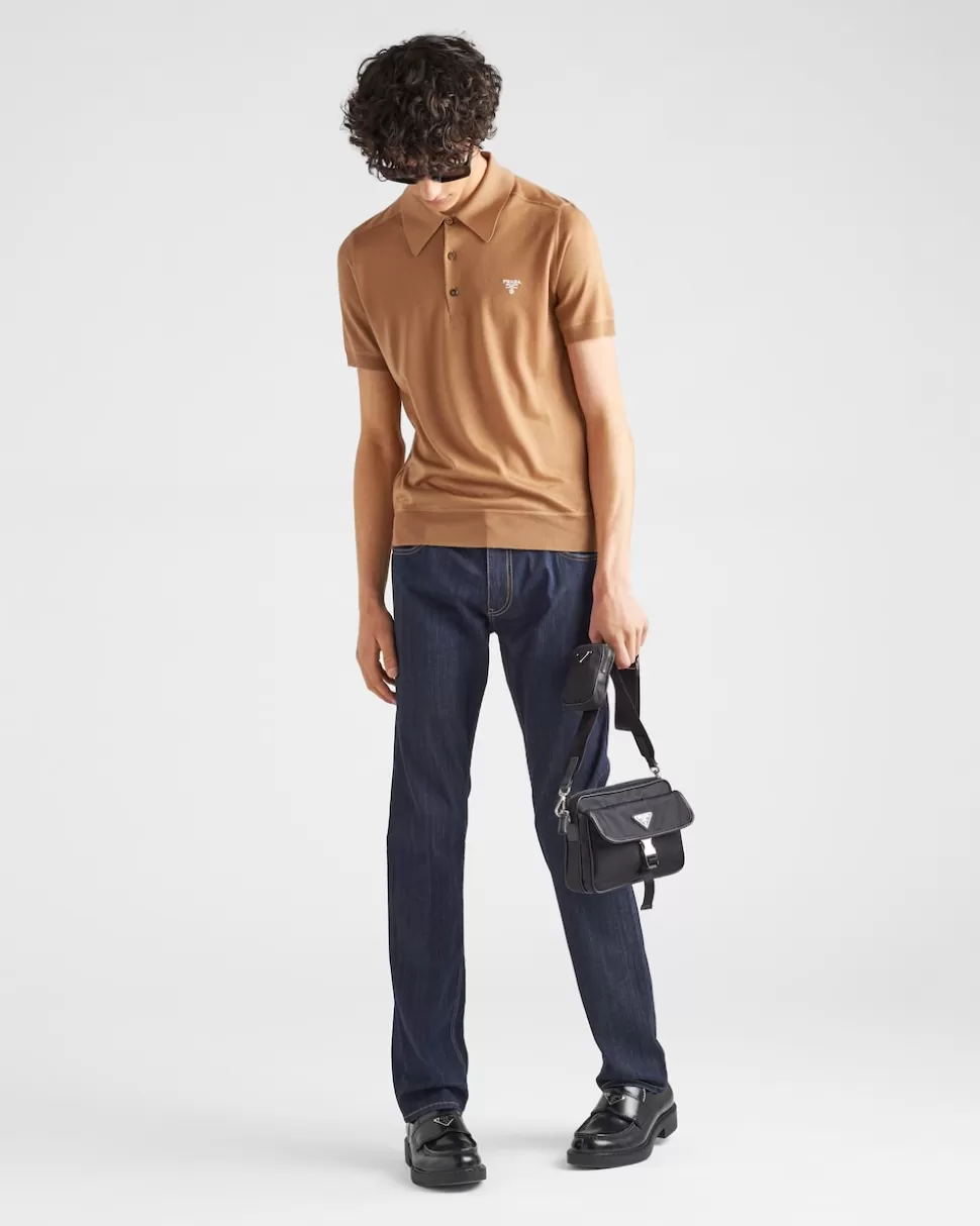 Prada Polo De Cachemir^Hombre TEJIDOS DE PUNTO
