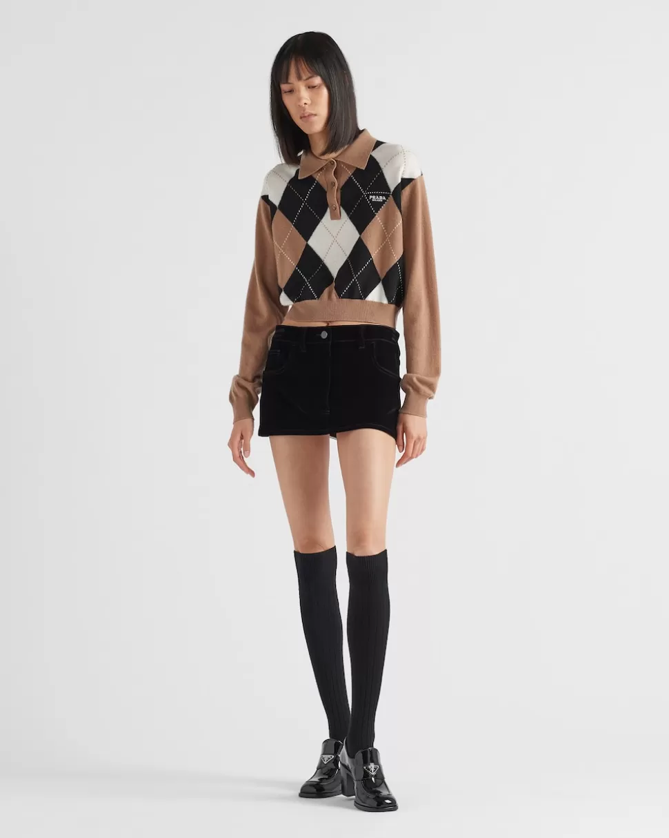 Prada Polo De Cachemir^Mujer TEJIDOS DE PUNTO