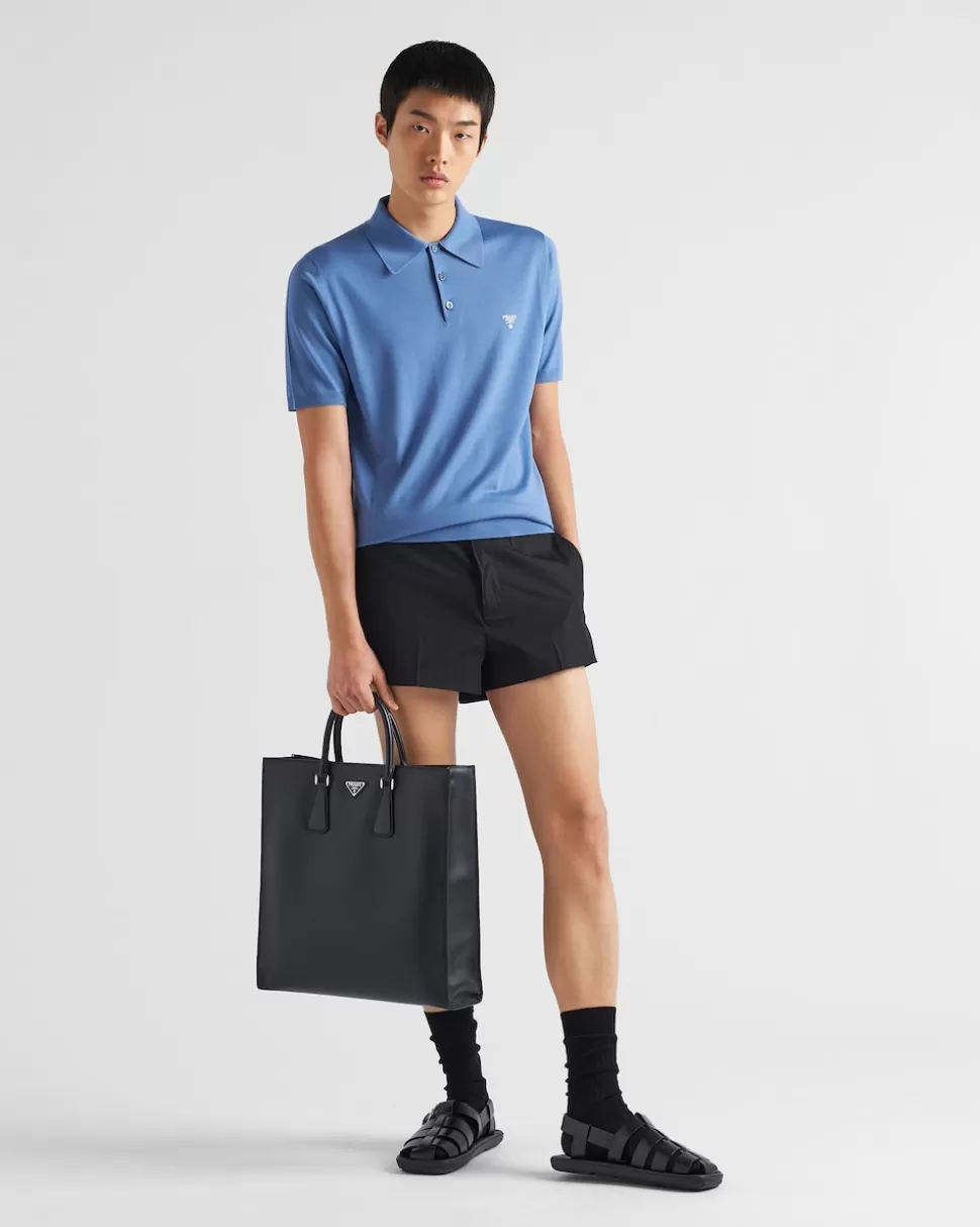 Prada Polo De Lana Superfina^Hombre TEJIDOS DE PUNTO
