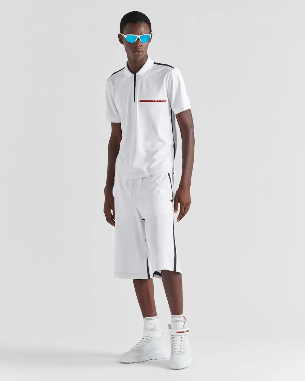Prada Polo De Piqué^Hombre ROPA