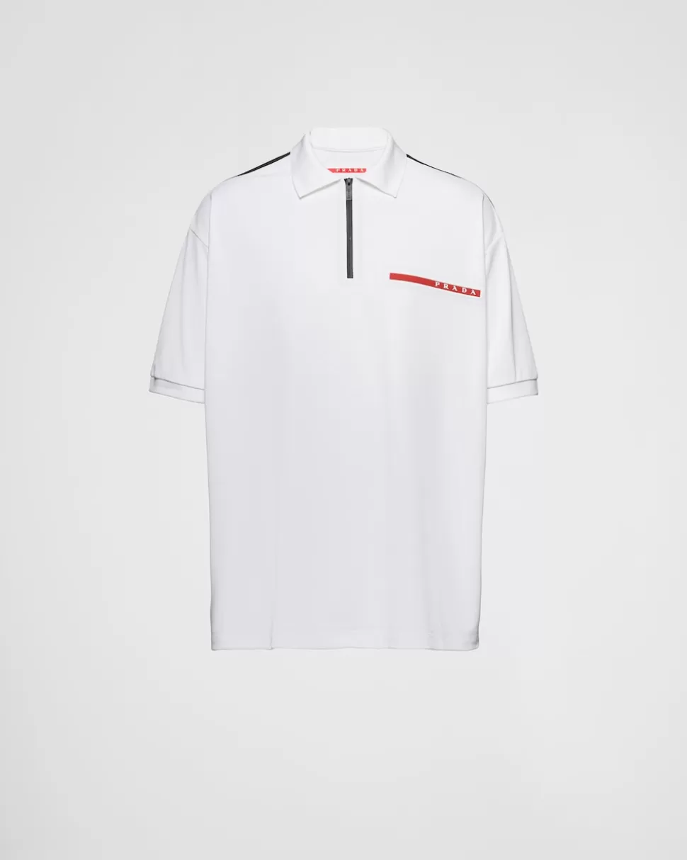Prada Polo De Piqué^Hombre ROPA