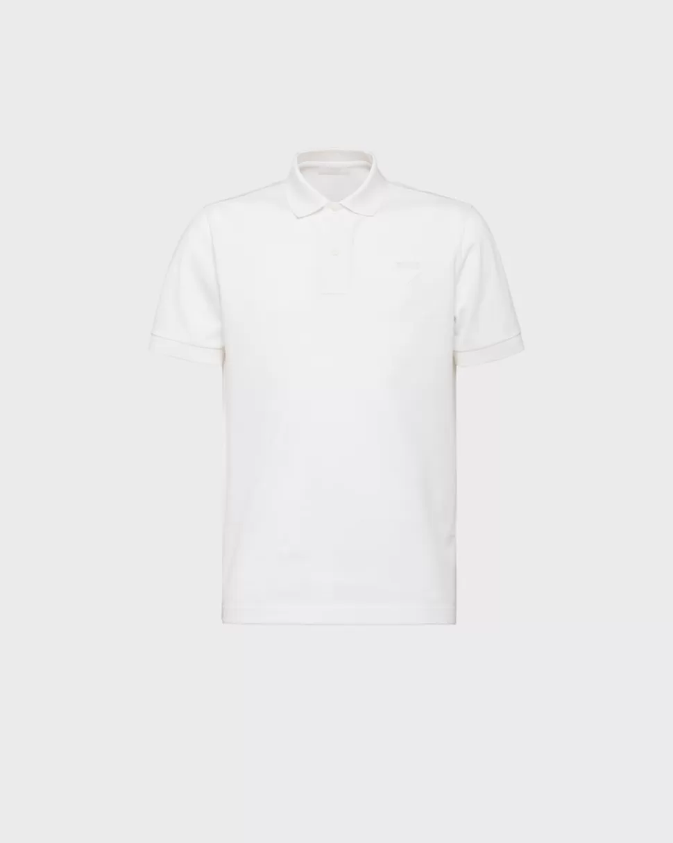 Prada Polo De Piqué^Hombre CAMISETAS Y POLOS