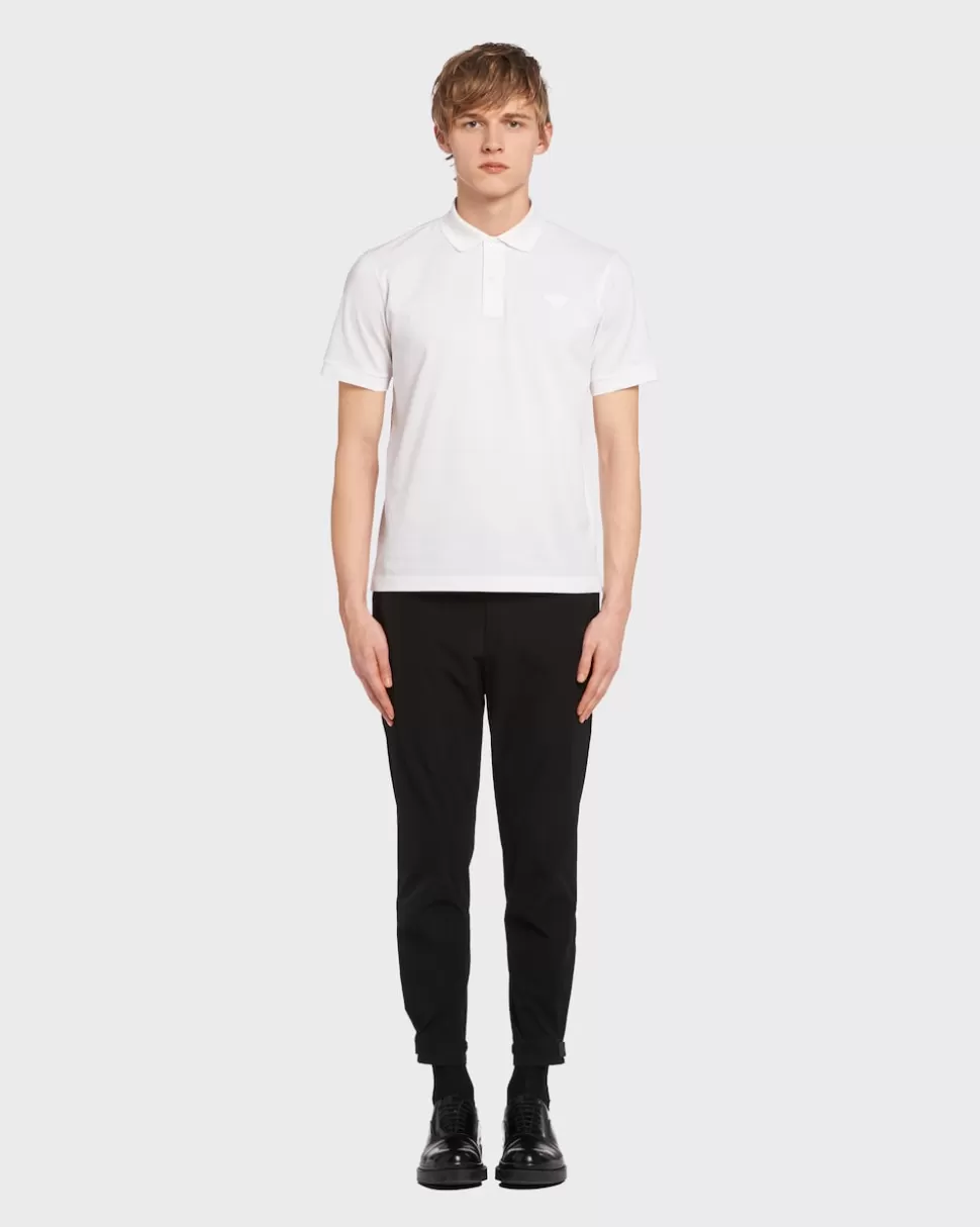 Prada Polo De Piqué^Hombre CAMISETAS Y POLOS