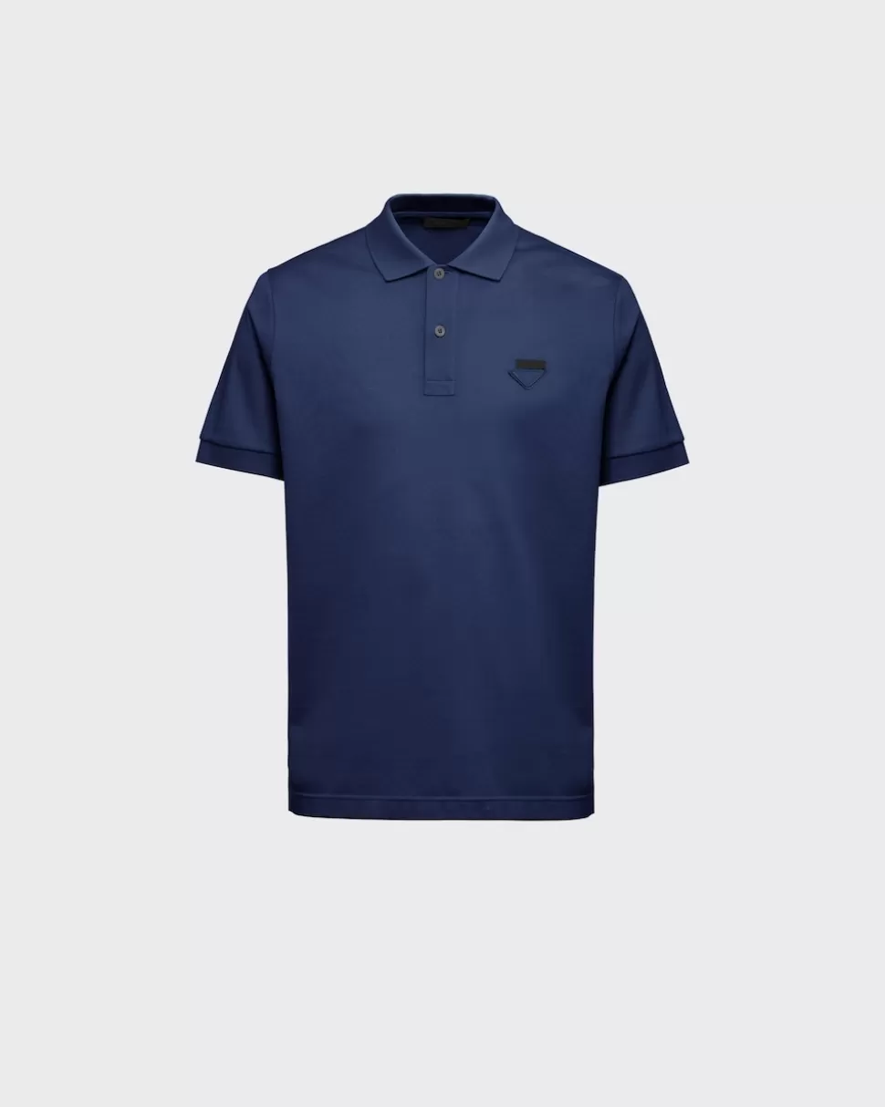 Prada Polo De Piqué^Hombre CAMISETAS Y POLOS