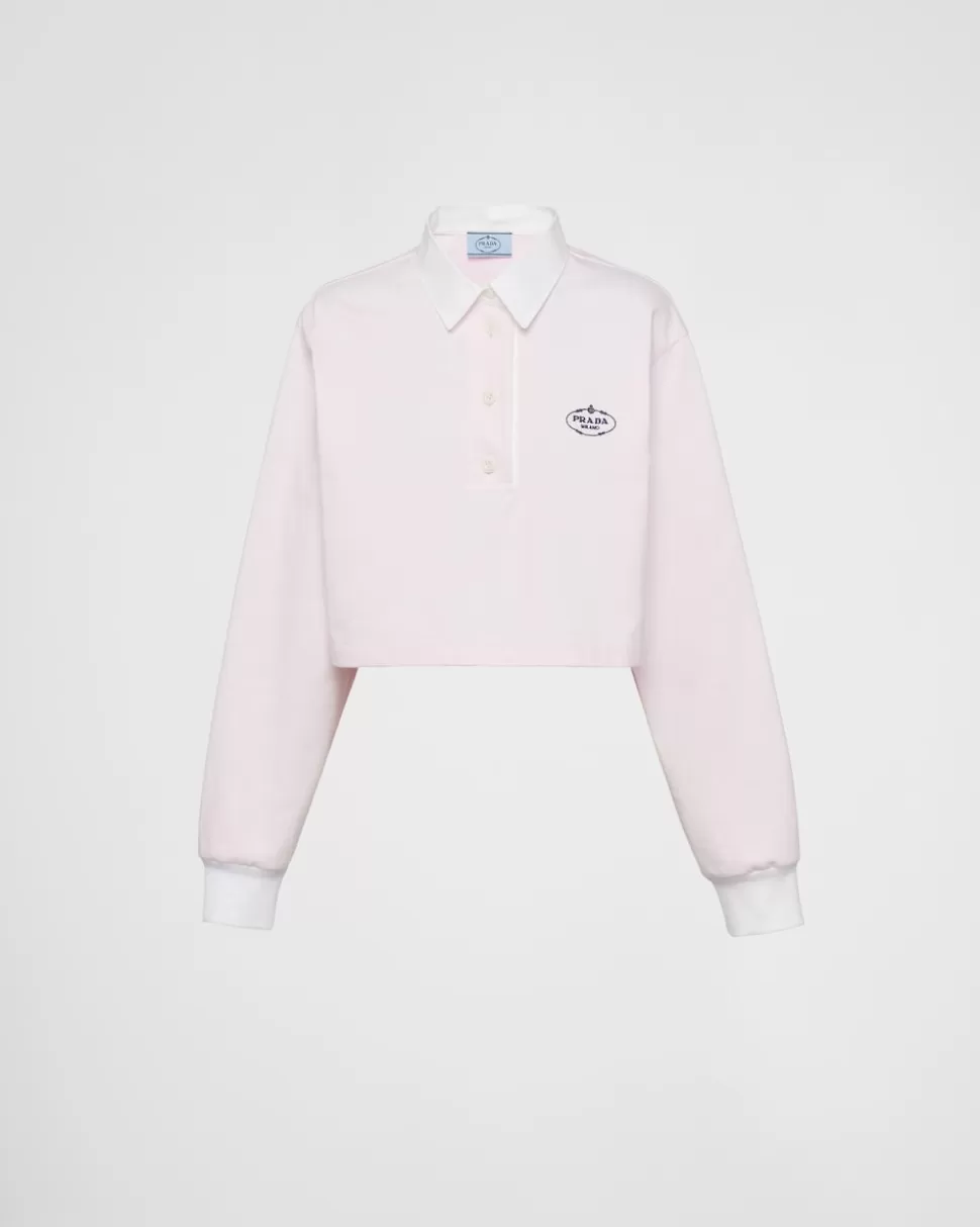 Prada Polo De Punto^Mujer CAMISETAS Y SUDADERAS