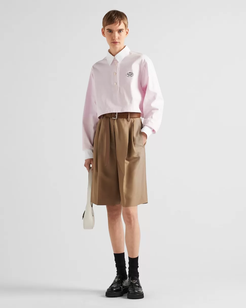 Prada Polo De Punto^Mujer CAMISETAS Y SUDADERAS